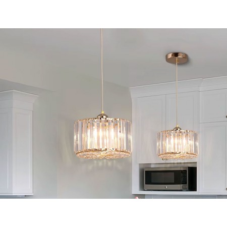 Pendul modern ajustabil, cristal,...