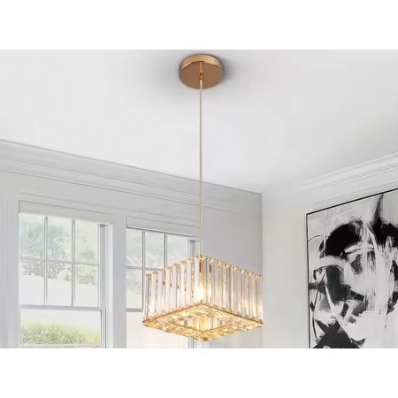 Pendul modern ajustabil, cristal,...