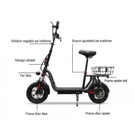 Bicicleta electrica City Wheel,...