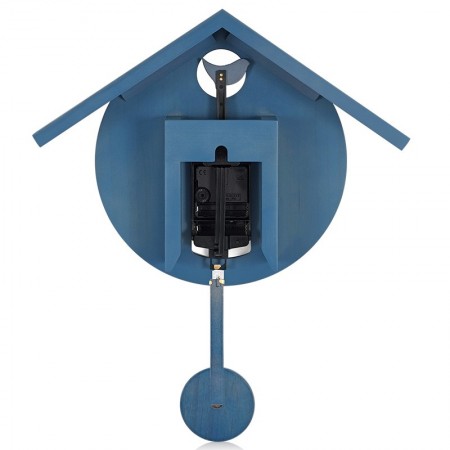 Ceas din lemn pentru copii model casuta